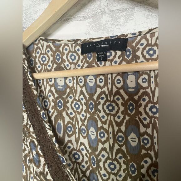 Sanctuary Long Sleeved Ruffled Mini Dress - Picture 6 of 8